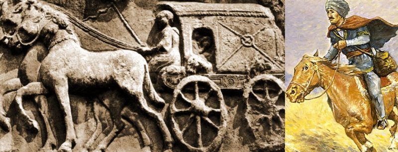 Iran Persia Chaparkhaneh Transportation history 1